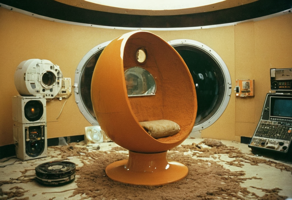 Egg Chair, Quiet Orbit